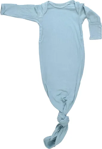 Vista 278 de Three Little Tots Vestido de corbata anudada para bebé recién nacido - Bebé