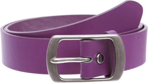 Vista 12 de Cinturón casual de cuero de la PU de las mujeres con la hebilla cuadrada del solo diente Rojo