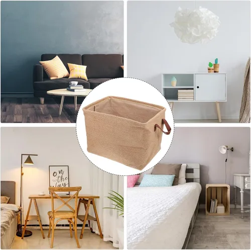 Vista 5 de Alipis Decoración de dormitorio plegable cesta de almacenamiento de gran capacidad impermeable para artículos de ropa