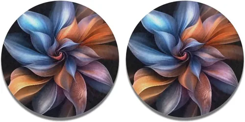 Vista 15 de AFPANQZ 250 Years Print Car Coasters for Cup Holders Absorbent Car Accessories 2.8" Car Cup Holder for Women 2 Pack