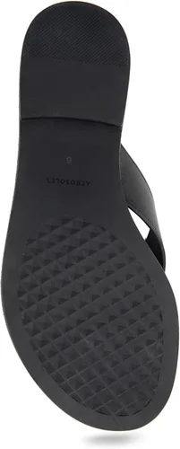 Vista 5 de Aerosoles Women's GEMA Slide Sandal, Black, 8