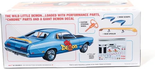 Vista 3 de MPC 1971 Dodge Demon Kit de modelo a escala 1:25