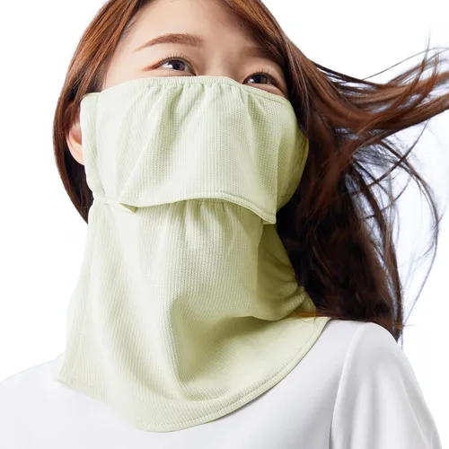 Vista 10 de YAKeNU UV CUT MASK Máscara de protección solar UV para cara y cuello "Yake-nu Standard