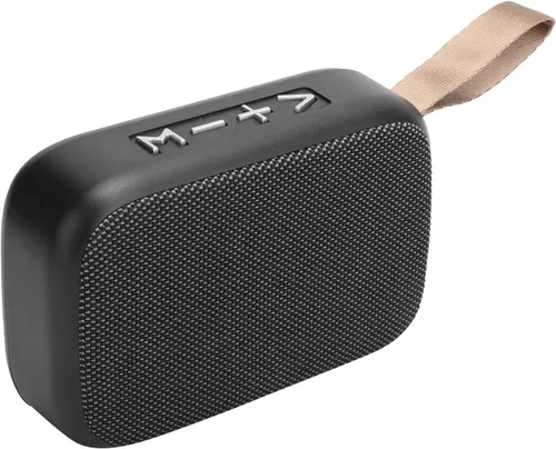 Vista 10 de Altavoz Bluetooth4.2, subwoofer estéreo de sonido de alta fidelidad, reproductor de música portátil USB, con radio FM, llamadas de manos, para Negro