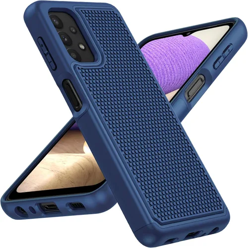 Vista 9 de Funda para Galaxy S21 FE 5G: Funda para teléfono S21 FE Samsung Cubierta protectora de doble capa de servicio pesado rugosa resistente a prueba