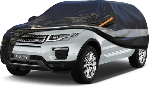 Vista 13 de Funda para automóvil SUV de ajuste personalizado para BMW X1/iX1 2009-2025, 100% impermeable, transpirable, para exteriores, protección contra