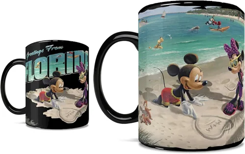 Vista 12 de Morphing Mugs Disney Mickey Minnie Mouse Christmas Candy Cane Express Pista Express de bastón de caramelo