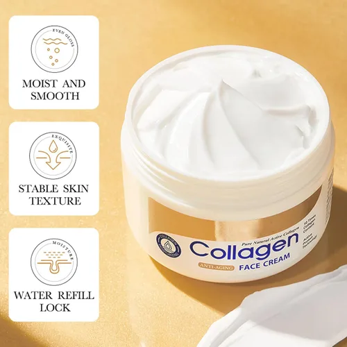 Vista 5 de Set de Cuidado de la Piel con Colágeno, 6 Piezas Sets de Cuidado Facial Antienvejecimiento para Mujeres, Reafirma la Piel, Reduce los Poros, Suaviza