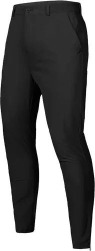 Vista 9 de JMIERR Pantalones de golf para hombre Pantalones deportivos elásticos casuales ajustados para senderismo, viajes, trabajo, pantalones de vestir