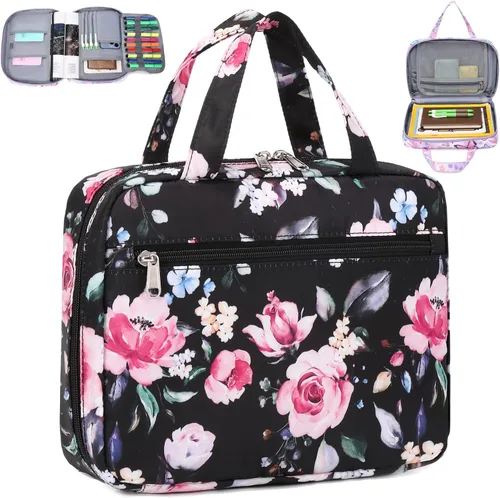 Vista 13 de Octsky Fundas para libros de la Biblia para hombre, funda protectora para la Biblia con bolsillo, verde militar
