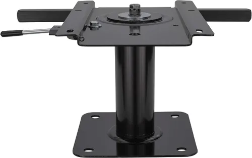 Vista 3 de RecPro Silla de capitanes de pedestal para caravana, base de montaje, silla de conductor y pasajero (1 base, 7 pulgadas)