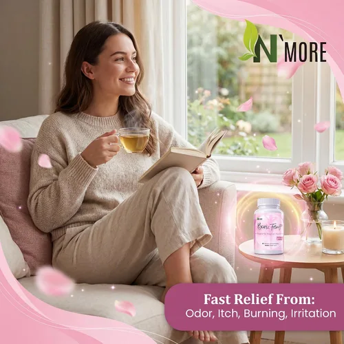 Vista 7 de N'More Supositorios vaginales de ácido bórico, 100% puros, fabricados en Estados Unidos, suplemento de salud vaginal de Boricfem, 30 porciones