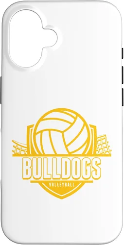 Vista 32 de Bulldogs Volleyball Back to School Spirit GY Case for iPhone 17