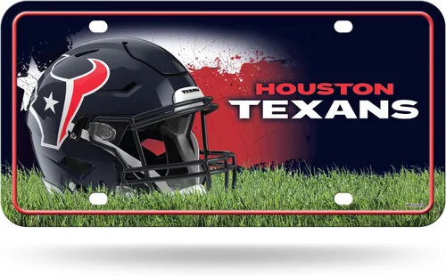 Vista 2 de Rico Industries Placa de matrícula de metal unisex para adultos de la NFL