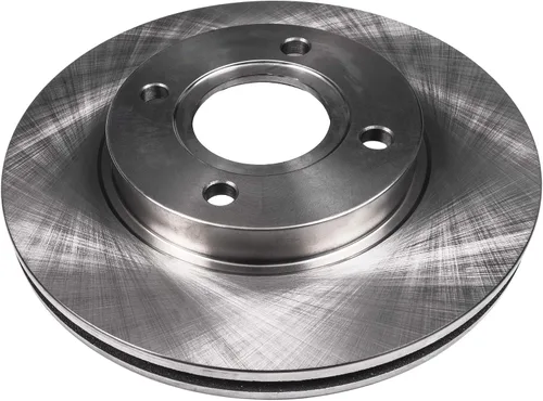 Vista 195 de Detroit Axle - Rotores de freno delantero para 04-13 Mazda 3 Rotores de frenos de disco 06-15 Mazda 5 Reemplazo: Rotor regular delantero de 11.81