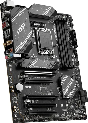 Vista 4 de MSI - Placa base para juegos B760 Gaming Plus WiFi