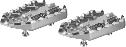 Vista 8 de Estriberas para motocicleta, reposapiés, reposapiés, reposapiés, reposapiés ancho, compatible con FordL650 DL1000 VSTROM 650XT/1000XT (TAI)