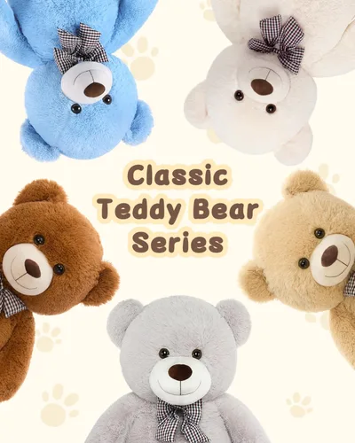 Vista 6 de MaoGoLan - Oso de peluche gigante de 39 pulgadas, ultra suave y lindo, animal de peluche grande, perfecto para Baby Showers, cumpleaños, regalos