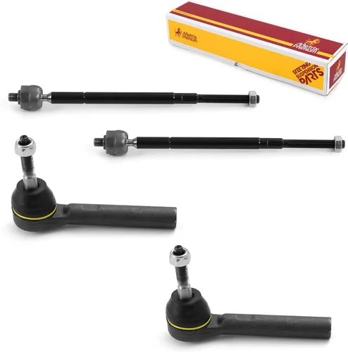 Vista 68 de Metrix Premium Chassis Parts - Kit de 4 piezas de extremos de barra de acoplamiento frontal exterior e interior compatible con Nissan Pathfinder