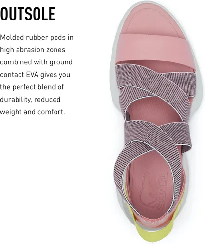 Vista 4 de Sorel Explorer Blitz - Sandalias multicorrea para mujer