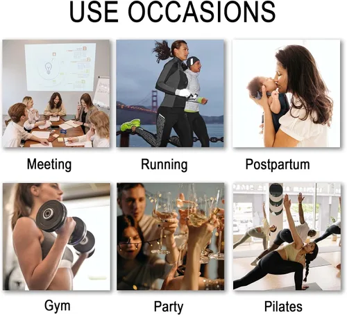 Vista 8 de Entrenadores de cintura de torso corto para mujer, corsé debajo del busto, de látex, faja deportiva de reloj de arena