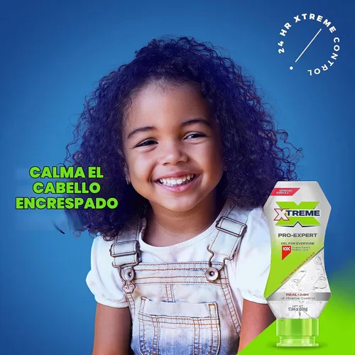 Vista 7 de Xtreme Pro-Expert - Gel transparente para el cabello, 17.63 onzas, paquete de 3 Sin alcohol, control Xtreme las 24 horas, con aloe vera, botella
