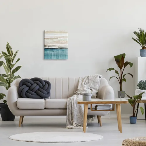 Vista 3 de Stupell Industries Lienzo decorativo moderno de paisaje marino de Flora Kouta