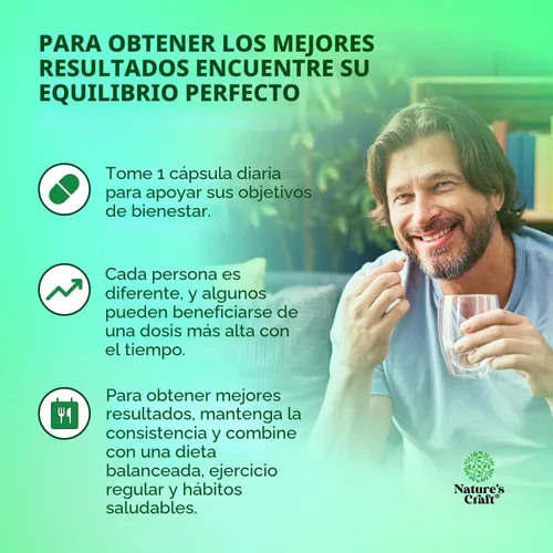Vista 4 de Extracto de palma enana americana extra fuerte, complejo de hierbas avanzado para la salud del cabello y apoyo urinario con esteroles vegetales
