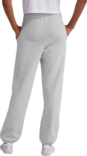Vista 2 de Champion Powerblend Boyfriend - Pantalones deportivos para mujer, pantalones deportivos de forro polar de gran tamaño, pantalones deportivos