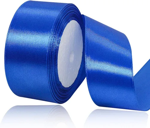 Vista 100 de Cinta de Satén Beige de Color Sólido, 1-1/2 Pulgadas x 25 Yardas, Cinta de Satén de Tela para Envolver Regalos, Manualidades, Hacer Lazos
