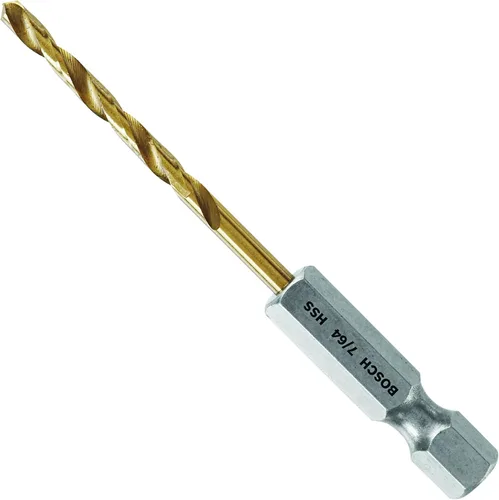 Vista 17 de Bosch TI2159IM - Broca recubierta de nitruro de titanio Impact Tough™ de 1/2 pulgada