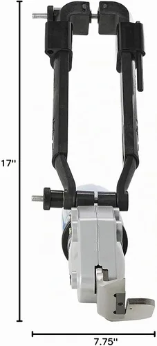 Vista 10 de Malco TSS1 Turbo Shear para tejas de asfalto - Mandíbula de bisel ancho, corte multicapa de 0.6 in, ajuste lateral de la cuchilla, control con una