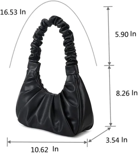 Vista 3 de CYHTWSDJ Bolso de mano de moda para mujer, bonito bolso de mano con cremallera