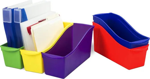 Vista 2 de Storex - Contenedores para libros tamaño extra grande.
