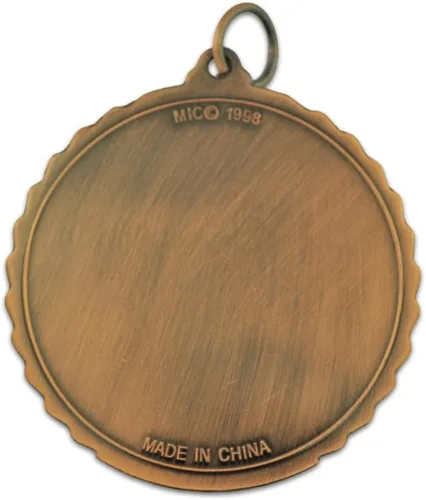 Vista 2 de Premio de fútbol Medallas individuales y a granel bronce