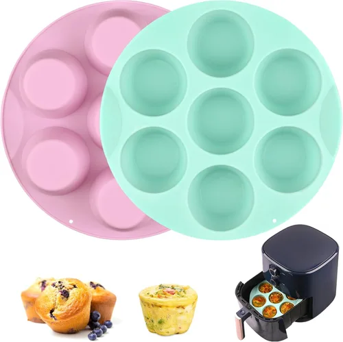 Vista 15 de Sakolla Paquete de 2 Moldes para Mini Pasteles de 3 Niveles, Sin BPA, 6 Cavidades de Silicona, Moldes para Cake Pops, Formas para Hornear Cake Pop