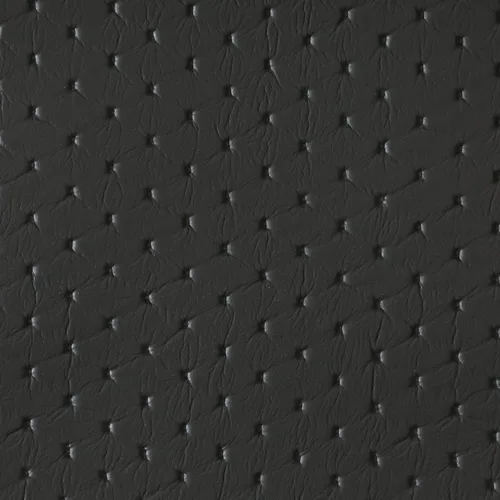 Vista 8 de Tela de tapicería de vinilo marino Muestra negra 3 "x 3" barco auto