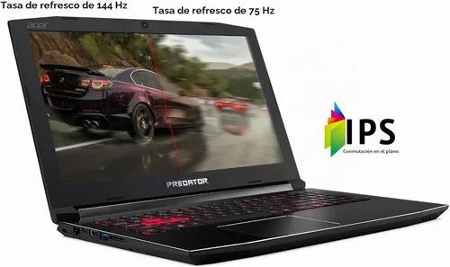 Vista 2 de Acer - Láptop Predator Helios para videojuegos, Negro