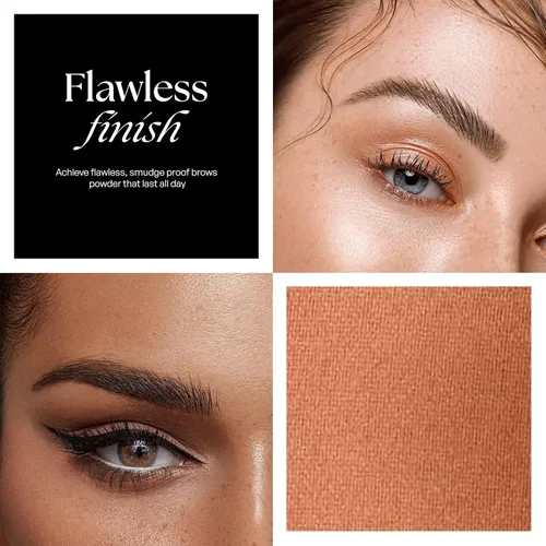 Vista 5 de Sorme Cosmetics Always Perfect Brows, marrón oscuro, 0.12 onzas