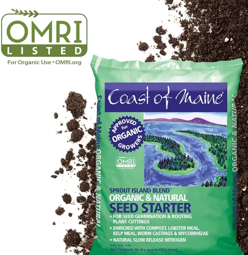 Vista 7 de Coast of Maine, 16qt (paquete de 10) mezcla de isla de brote, iniciador de semillas orgánicas y naturales para germinación de semillas y esquejes