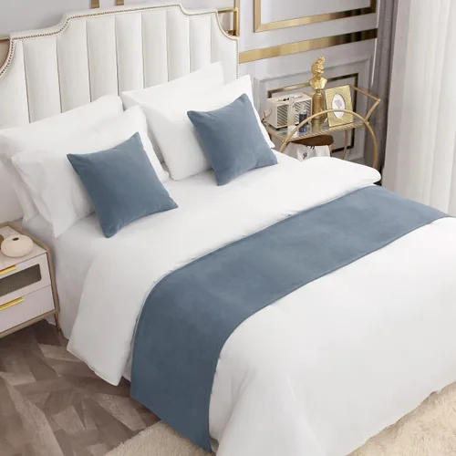 Vista 9 de AMBERIS 2 fundas de almohada (45×45cm) (sin relleno) Beige, estilo moderno 2 fundas de almohada (sin relleno) para decoración del hogar y hotel