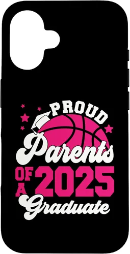 Vista 28 de iPhone XR Parents of a 2025 Graduate Senior Graduation Basketball Case