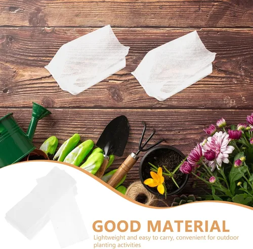 Vista 9 de 200Pcs Non-Woven Grow Bags for Plants, Breathable Seedling Nursery Pots