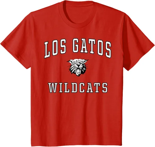 Vista 3 de Camiseta de Los Gatos de la escuela secundaria de Wildcats C1