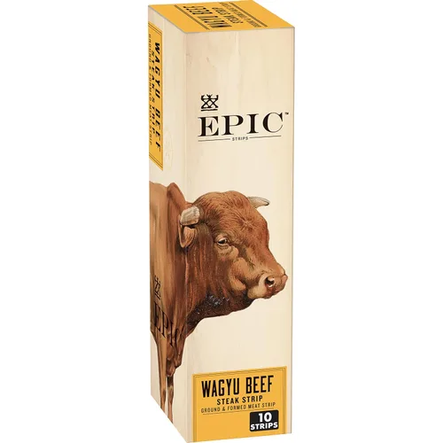 Vista 10 de EPIC Tira de pollo, sriracha, apto para dietas cetogénicas, sin gluten, aperitivos proteicos, 0.8 onzas