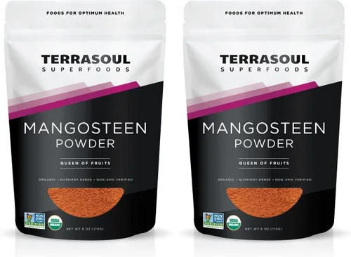 Vista 4 de Terrasoul Superfoods Mangosteen Fruit Powder (orgánico)