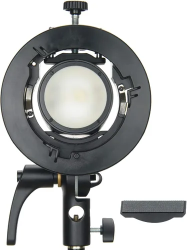 Vista 2 de Godox S2 Speedlite - Soporte tipo S, soporte Speedlight Bowens compatible con flash de cámara Godox, V1 AD200Pro AD400Pro AD200 V860II TT685 TT600