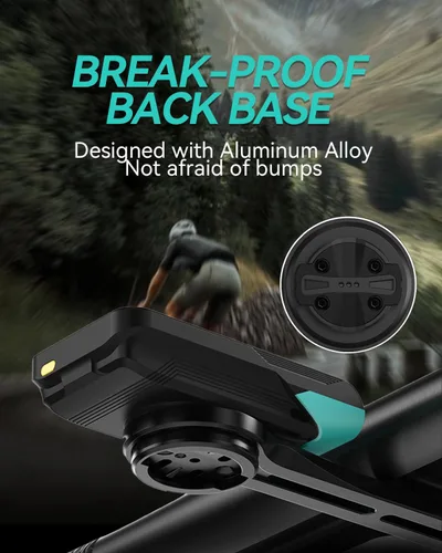 Vista 2 de Computadora de bicicleta L3 GPS inalámbrica, pantalla de 2.6 pulgadas, velocímetro de bicicleta Bluetooth ANT+, IPX7 impermeable, retroiluminación