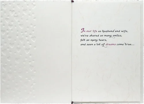 Vista 4 de Blue Mountain Arts Tarjeta de matrimonio: palabras románticas y amorosas para tu esposo o esposa