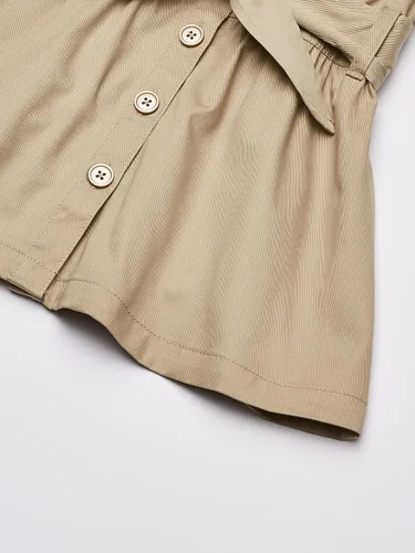 Vista 5 de French Toast camisa-vestido de safari para niña